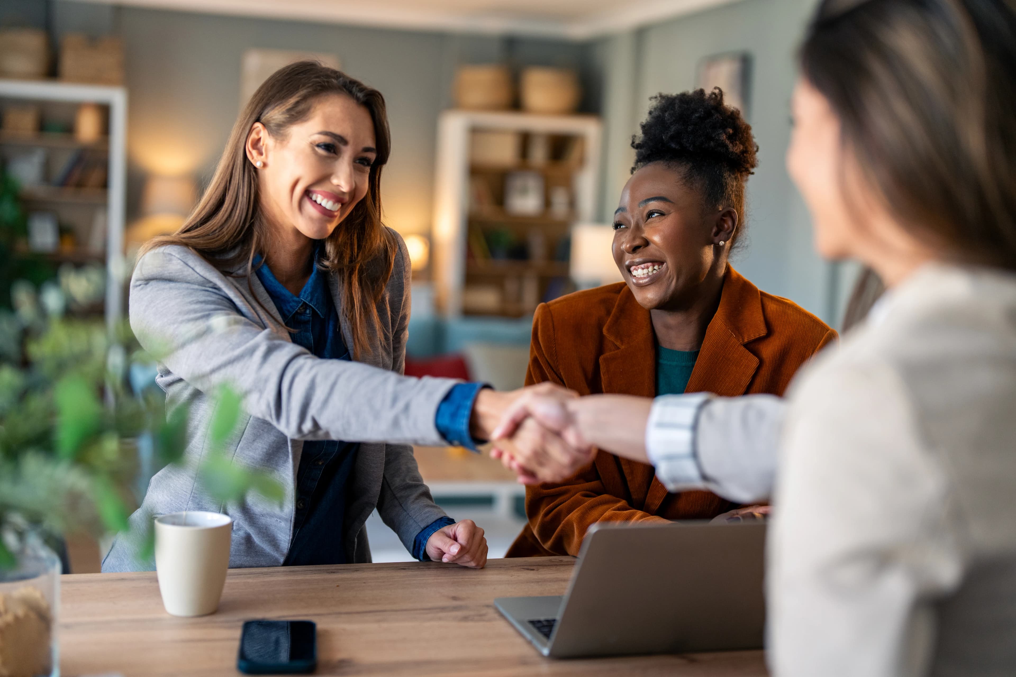 A partnership sealed with a handshake